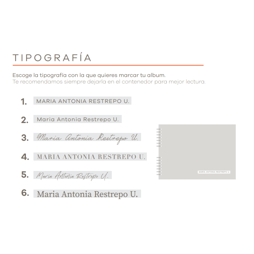 Álbum Personalizado