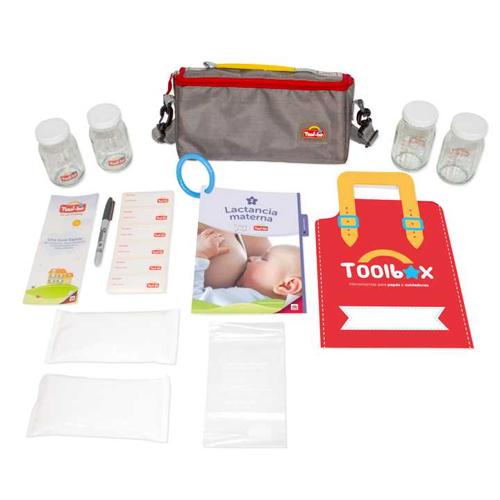 Kit de Bolsas de Almacenamiento de Leche Materna con Conector